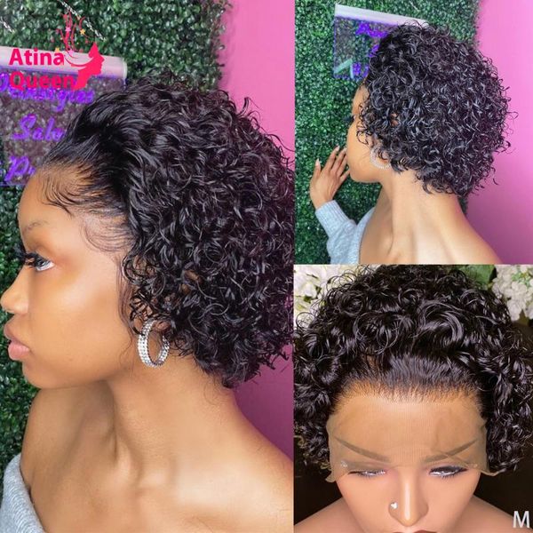 water wave bob pixie cut wig 13x4 short wig invisible human hair pre plucked lace remy hair 250% density for black women, Black;brown
water wave bob pixie cut wig 13x4 short wig invisible human hair pre plucked lace remy hair 250% density for black women, Black;brown