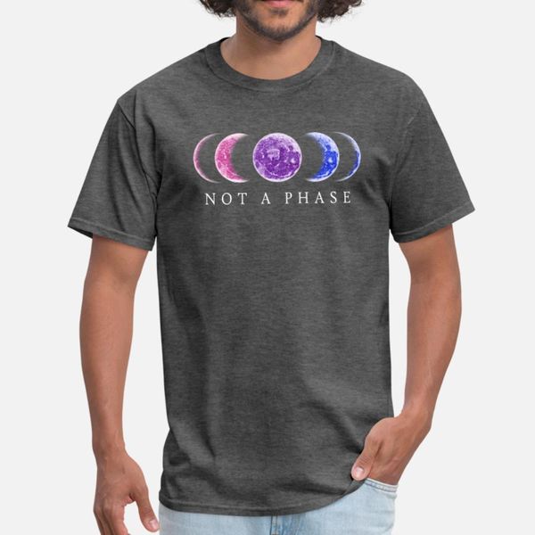 not a phase bisexual pride t shirt men designer short sleeve s-3xl clothes cute funny summer style normal shirt