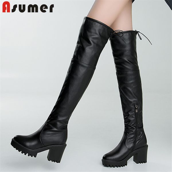 boots asumer 2021 over the knee thigh high women round toe heels platform slim party prom shoes woman, Black
boots asumer 2021 over the knee thigh high women round toe heels platform slim party prom shoes woman, Black