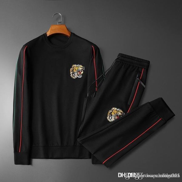 new tiger head embroidery designer tracksuit casual luxury sportswear track suits black jogging sets sweat suits mens designer tracksuits, Gray
new tiger head embroidery designer tracksuit casual luxury sportswear track suits black jogging sets sweat suits mens designer tracksuits, Gray
