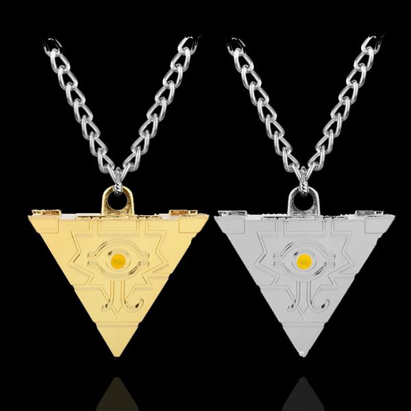 pendant necklaces fashion jewelry 2021 statement necklace game 3d pyramid shape engraved the eye of horus friendship mujer, Silver
pendant necklaces fashion jewelry 2021 statement necklace game 3d pyramid shape engraved the eye of horus friendship mujer, Silver