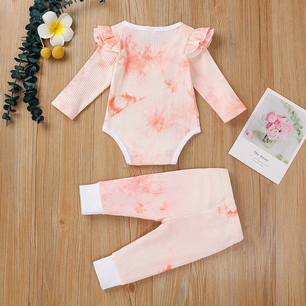 2pcs casual baby trousers outfits girl baby boy clothes outfits infant tie-dye print long-sleeved romper + trousers set, White
2pcs casual baby trousers outfits girl baby boy clothes outfits infant tie-dye print long-sleeved romper + trousers set, White