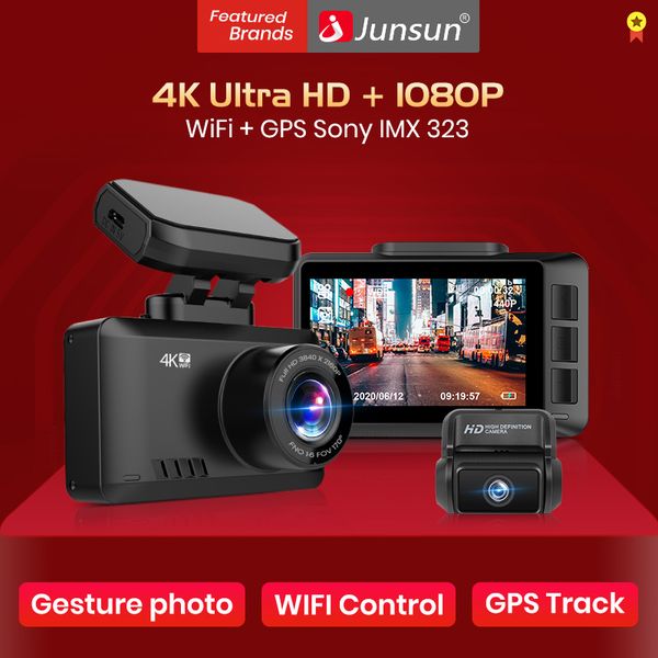 junsun s595 4k dash cam gesture p wifi car camera dashcam 3840*2160p 30fps ultra hd dvr video recorder gps tracker dashcam car dvr
junsun s595 4k dash cam gesture p wifi car camera dashcam 3840*2160p 30fps ultra hd dvr video recorder gps tracker dashcam car dvr
