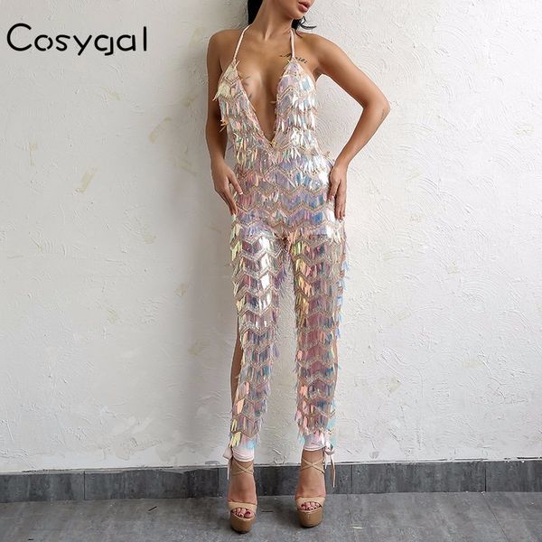 cosygal backless jumpsuit women rompers side split bling sequined clubwear party night casual long playsuit drop shipping, Black;white
cosygal backless jumpsuit women rompers side split bling sequined clubwear party night casual long playsuit drop shipping, Black;white