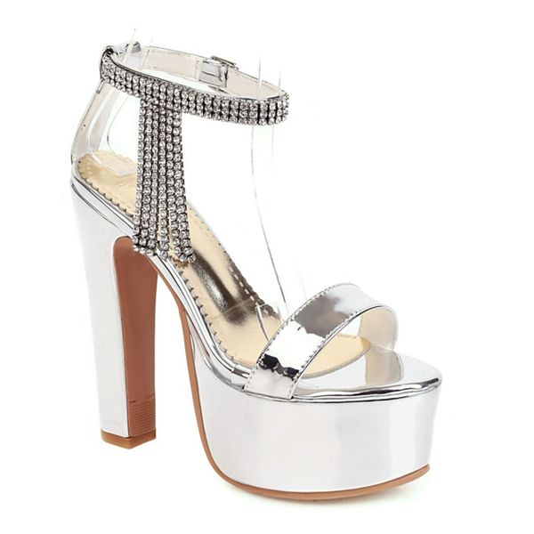mkkhou fashion sandals women 2020 new mirror rhinestone waterproof platform super high heels 14.5cm open shoes 31-48 super size, Black
mkkhou fashion sandals women 2020 new mirror rhinestone waterproof platform super high heels 14.5cm open shoes 31-48 super size, Black