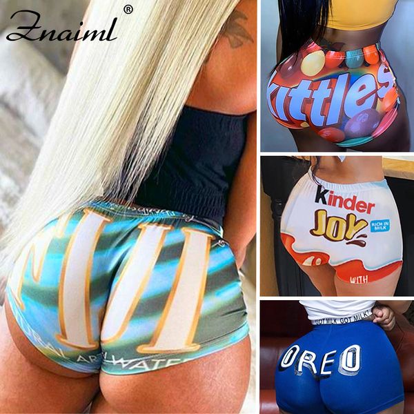 znaiml new summer women breathable letter biker shorts print mini cute sports fitness booty skinny snack shorts sale, White;black
znaiml new summer women breathable letter biker shorts print mini cute sports fitness booty skinny snack shorts sale, White;black