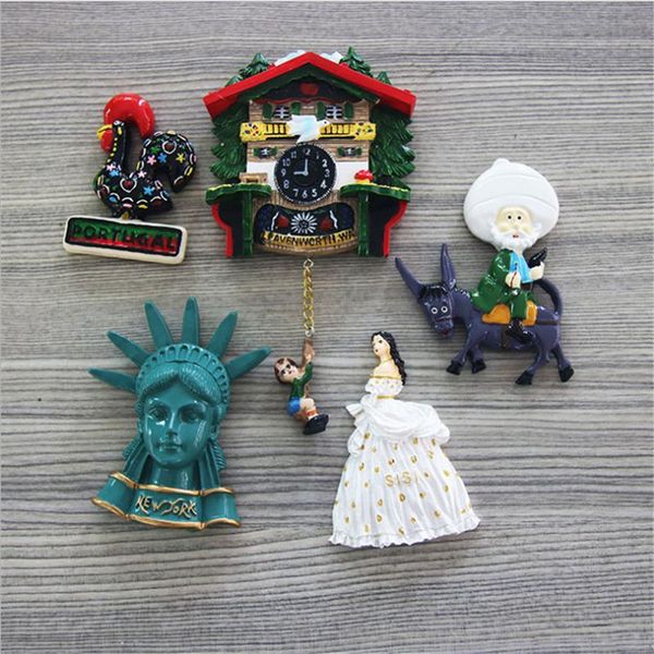 handmade 3d resin spanish cock and statue of liberty travel souvenirs creative refrigerator magnetic stickers home decoration
handmade 3d resin spanish cock and statue of liberty travel souvenirs creative refrigerator magnetic stickers home decoration