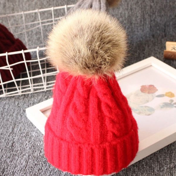 newborn baby kid boy girl warm knit beanie hat fur pom beret crochet hemming cap, Blue;gray
newborn baby kid boy girl warm knit beanie hat fur pom beret crochet hemming cap, Blue;gray