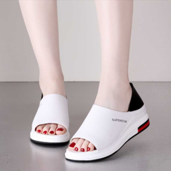 women sneakers summer casual open toe sandals female breathable leather wedges walking shoes mujer new fashion height increasing
women sneakers summer casual open toe sandals female breathable leather wedges walking shoes mujer new fashion height increasing