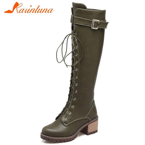 karin big size 35-44 ladies 2020 autumn daily boots thick high heels lace up buckle women boots knee high women shoes, Black
karin big size 35-44 ladies 2020 autumn daily boots thick high heels lace up buckle women boots knee high women shoes, Black