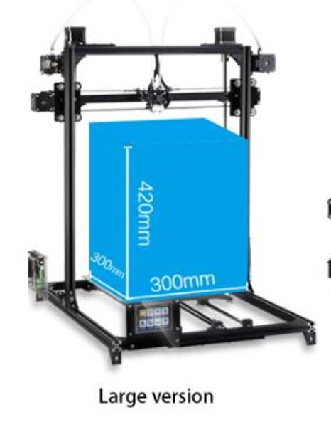 large size 3d printer 300x300x420mm auto level touch screen daul extruder diy 3d printer kit heated bed
large size 3d printer 300x300x420mm auto level touch screen daul extruder diy 3d printer kit heated bed