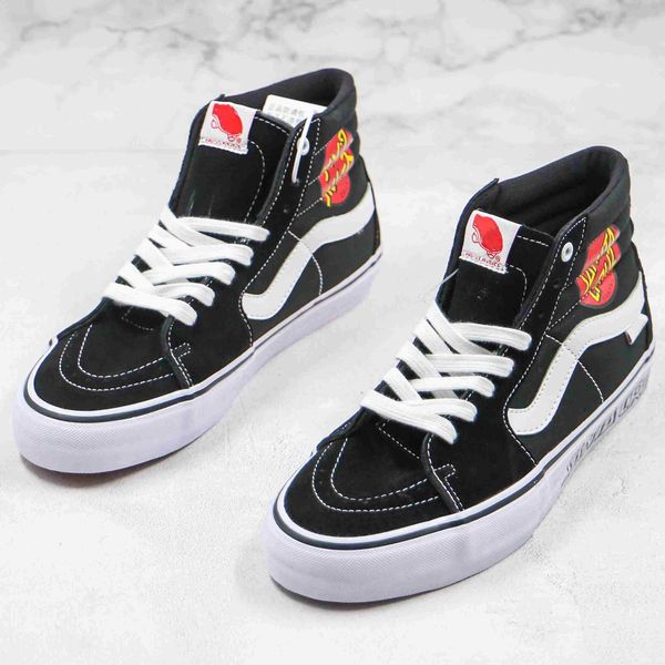 new canvas high santa letters print graffiti black red santa cruz x sk8-hi pro black high professional skateboard joint shoes
new canvas high santa letters print graffiti black red santa cruz x sk8-hi pro black high professional skateboard joint shoes
