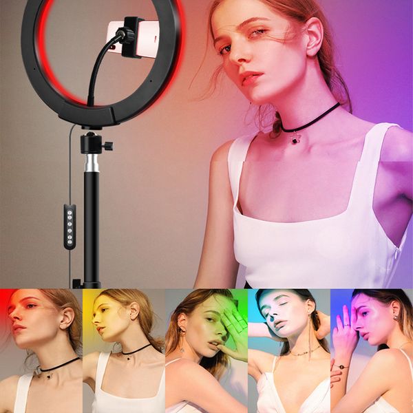 8-inch rgb ring fill light 20cm beauty makeup with phone tripod stand kit camera pgraphy ring light for selfie vlog video
8-inch rgb ring fill light 20cm beauty makeup with phone tripod stand kit camera pgraphy ring light for selfie vlog video