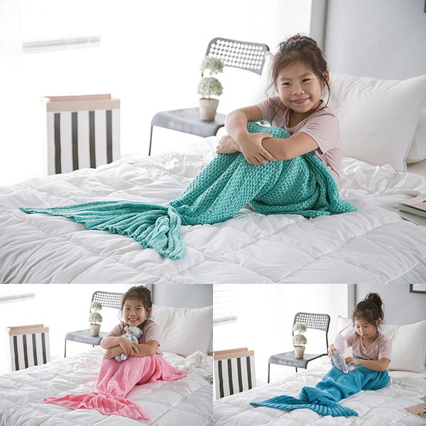 70*135cm handmade knitted mermaid tail blanket child mermaid blanket knit cashmere-like tv sofa christmas gift
70*135cm handmade knitted mermaid tail blanket child mermaid blanket knit cashmere-like tv sofa christmas gift