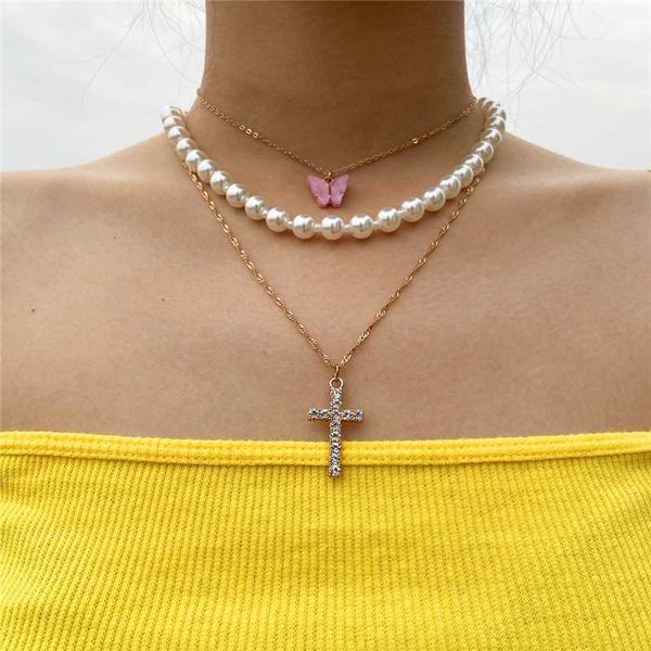 luokey модные простые имитация pearl choker ожерелье розовый бабочка ожерелье кристалл креста ювелирные изделия collier femme dropshipping, Silver
luokey модные простые имитация pearl choker ожерелье розовый бабочка ожерелье кристалл креста ювелирные изделия collier femme dropshipping, Silver