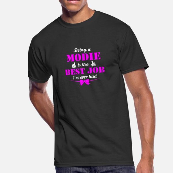 being modie is job ever t shirt men character 100% cotton s-3xl kawaii cute humor summer style cool shirt
being modie is job ever t shirt men character 100% cotton s-3xl kawaii cute humor summer style cool shirt
