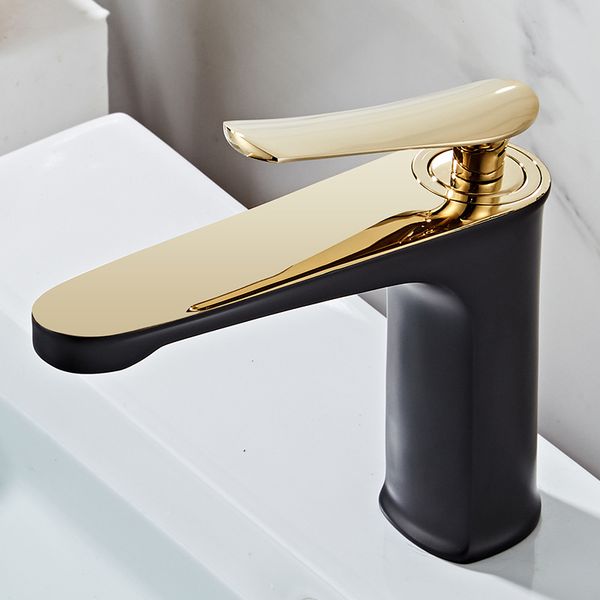 basin tap signle lever bathroom basin sink faucet solid brass & cold mixer sink tap black gold
basin tap signle lever bathroom basin sink faucet solid brass & cold mixer sink tap black gold