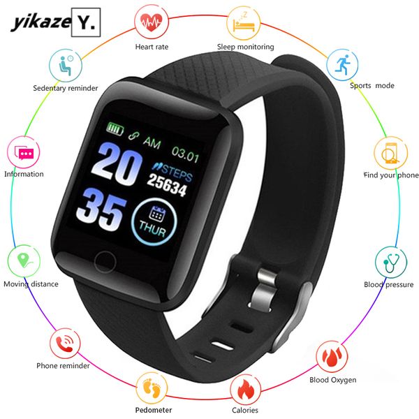 116 plus smart watch men women fitness tracker blood pressure monitor heart rate waterproof sports smartwatch for android ios
116 plus smart watch men women fitness tracker blood pressure monitor heart rate waterproof sports smartwatch for android ios