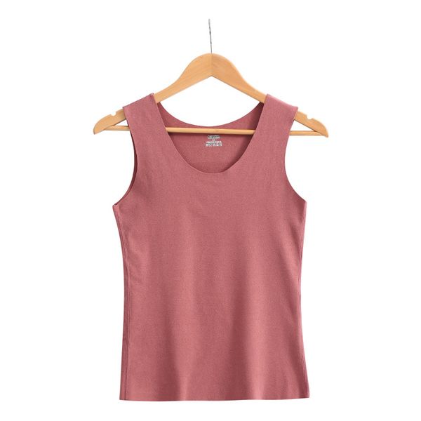 camisoles & tanks women sleeveless slim seamless o neck solid standard thermal underwear warm body vest, Black;white
camisoles & tanks women sleeveless slim seamless o neck solid standard thermal underwear warm body vest, Black;white
