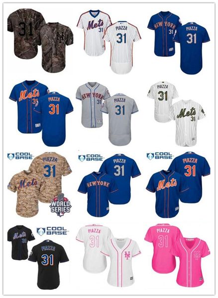 custom ny new yorkmets 31 mike piazza baseball jersey mets baseball wear men women youth jerseys, Blue;black
custom ny new yorkmets 31 mike piazza baseball jersey mets baseball wear men women youth jerseys, Blue;black