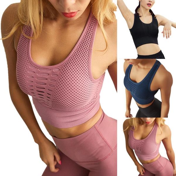 female quick dry sports bra fitness breathable women running crop workout padded yoga bra, White;black
female quick dry sports bra fitness breathable women running crop workout padded yoga bra, White;black