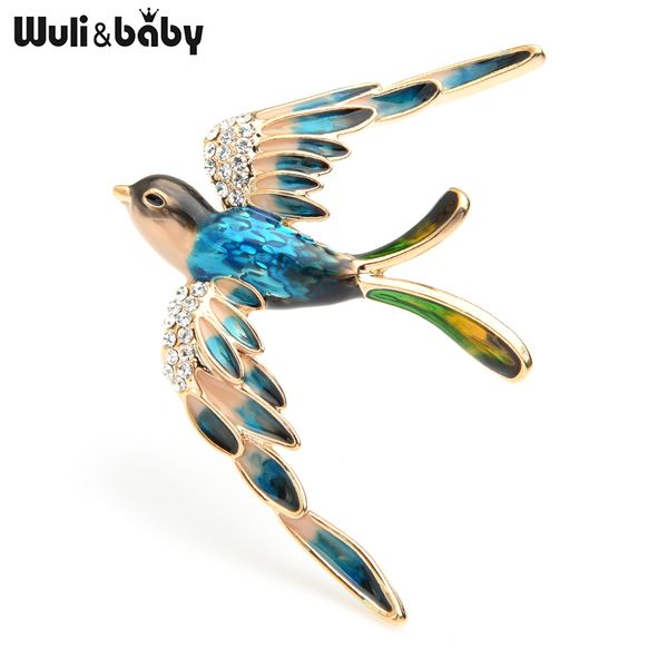 wuli&baby 3 color flying swallow brooches women alloy rhinestone blue purple multicolor bird weddings brooch pins gifts, Gray
wuli&baby 3 color flying swallow brooches women alloy rhinestone blue purple multicolor bird weddings brooch pins gifts, Gray