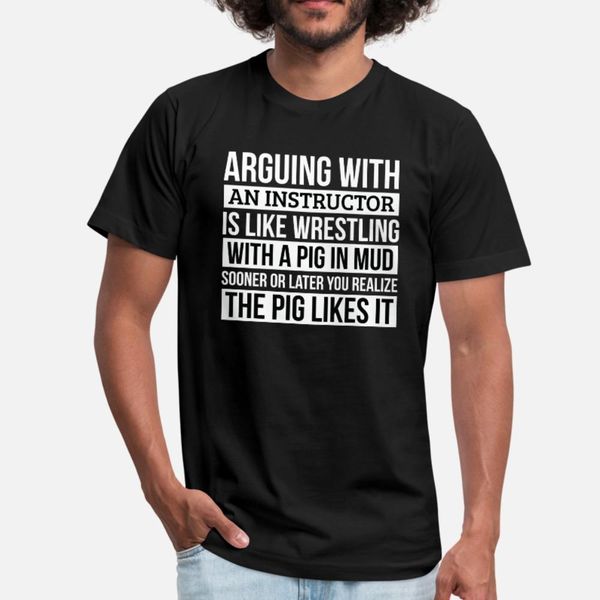 instructor like arguing with a pig in mud t shirt men interesting tee shirt euro size s-3xl unique interesting humor summer slim
instructor like arguing with a pig in mud t shirt men interesting tee shirt euro size s-3xl unique interesting humor summer slim