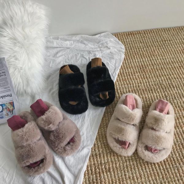 slippers summer fur shoes women fashion slides outdoor flats brand soft ladies sweet female zapatos de mujer, Black
slippers summer fur shoes women fashion slides outdoor flats brand soft ladies sweet female zapatos de mujer, Black