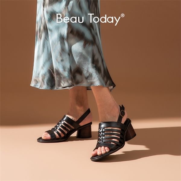 beautoday sandals women genuine cow leather buckle strap peep toe slingback rome pump summer lady high heel shoes handmade 31099 0922, Black
beautoday sandals women genuine cow leather buckle strap peep toe slingback rome pump summer lady high heel shoes handmade 31099 0922, Black