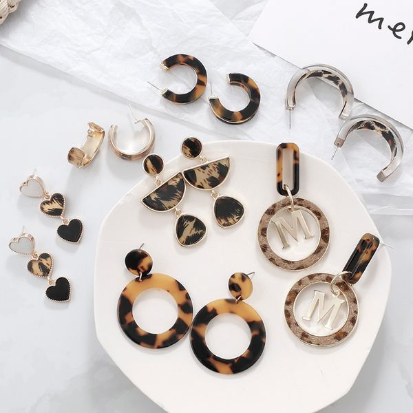 aensoa fashion acrylic resin leopard statement earrings for women trendy geometric leopard drop dangle earring 2020 jewelry gift, Silver
aensoa fashion acrylic resin leopard statement earrings for women trendy geometric leopard drop dangle earring 2020 jewelry gift, Silver
