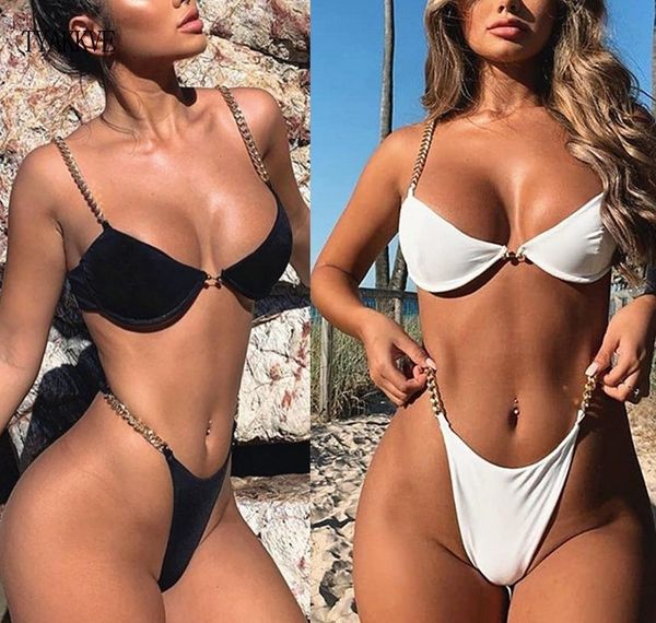 push up thong bikini micro 2020 black swimsuit female high cut swimwear women biquini bathers bathing suit0698, White;black
push up thong bikini micro 2020 black swimsuit female high cut swimwear women biquini bathers bathing suit0698, White;black