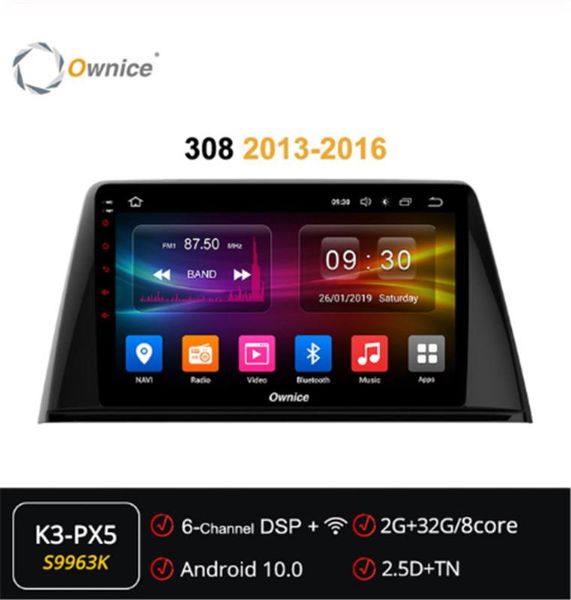 ownice 8 core android10.0 car dvd radio tablet gps player headunit audio navi for 308 2013 - 2020 360 panorama spdif dsp
ownice 8 core android10.0 car dvd radio tablet gps player headunit audio navi for 308 2013 - 2020 360 panorama spdif dsp