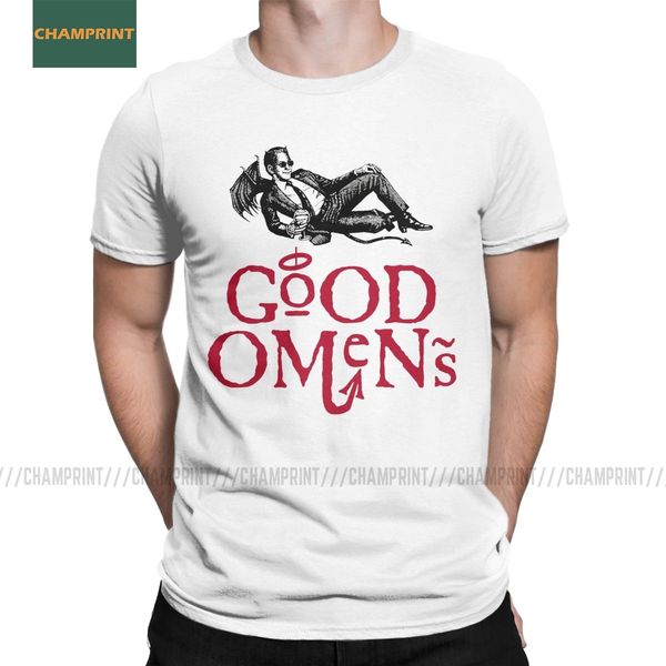 men t-shirts good omens funny pure cotton tees short sleeve crowley aziraphale ineffable go david tennant angel t shirt gift
men t-shirts good omens funny pure cotton tees short sleeve crowley aziraphale ineffable go david tennant angel t shirt gift