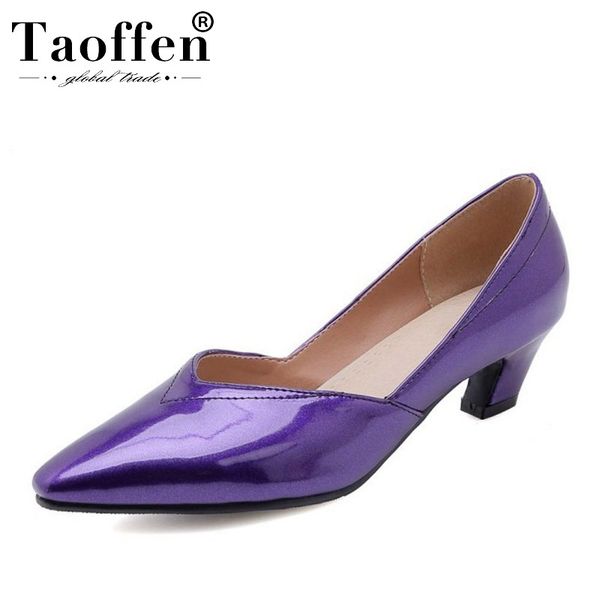 dress shoes taoffen office ladies plus size 30-48 pumps wedding party dancing club spring high heel women simple fashion, Black
dress shoes taoffen office ladies plus size 30-48 pumps wedding party dancing club spring high heel women simple fashion, Black