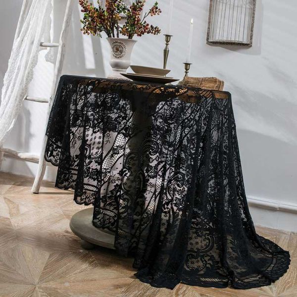table cloth round black white color lace tablecloth wedding banquet decor cover dining coffee spread diam 150/190cm
table cloth round black white color lace tablecloth wedding banquet decor cover dining coffee spread diam 150/190cm
