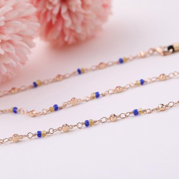 skyrim fashion string blue crystal bead sunglasses lanyard strap necklace silvery golden eyeglass chain cord for reading glasses, Silver
skyrim fashion string blue crystal bead sunglasses lanyard strap necklace silvery golden eyeglass chain cord for reading glasses, Silver