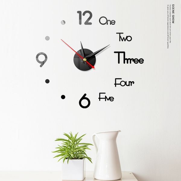 diy creative digital acrylic wall clock frameless mirror stickers modern art decal home decor modern decor 40cm
diy creative digital acrylic wall clock frameless mirror stickers modern art decal home decor modern decor 40cm