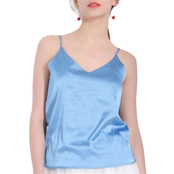 womentanks топ nightgown ladies camis pure color v-образным вырезом сатин vest tops простой 2020 летний повседневный sexy tank, White
womentanks топ nightgown ladies camis pure color v-образным вырезом сатин vest tops простой 2020 летний повседневный sexy tank, White
