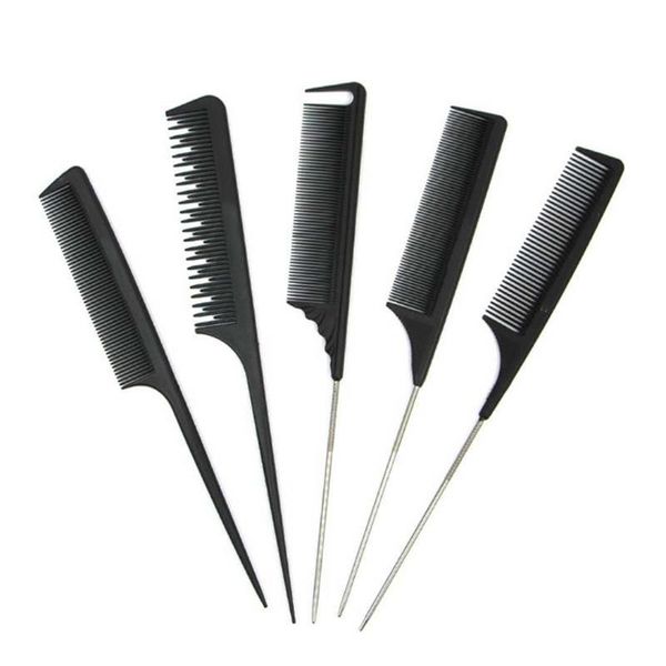 2pcs/set resistant to heat salon carbon fiber antistatic comb combination professionl antistatic hairdressing tool, Silver
2pcs/set resistant to heat salon carbon fiber antistatic comb combination professionl antistatic hairdressing tool, Silver