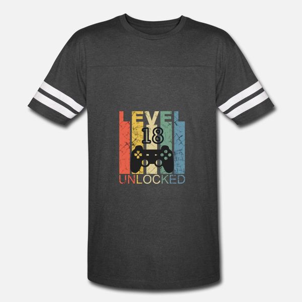 18th birthday level 18 unlocked t shirt men anti-wrinkle 100% cotton o neck costume anti-wrinkle new fashion summer style natural shirt
18th birthday level 18 unlocked t shirt men anti-wrinkle 100% cotton o neck costume anti-wrinkle new fashion summer style natural shirt