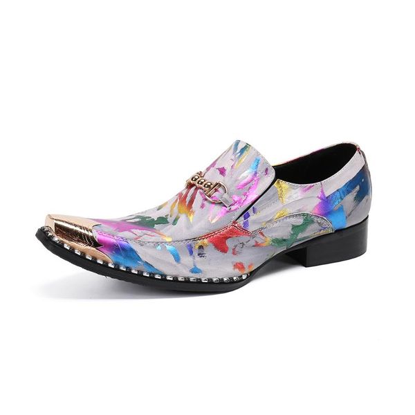 yihongmeiqi zapatos de hombre, ropa de hombre, zapatos moda, blancos, oxford, Black