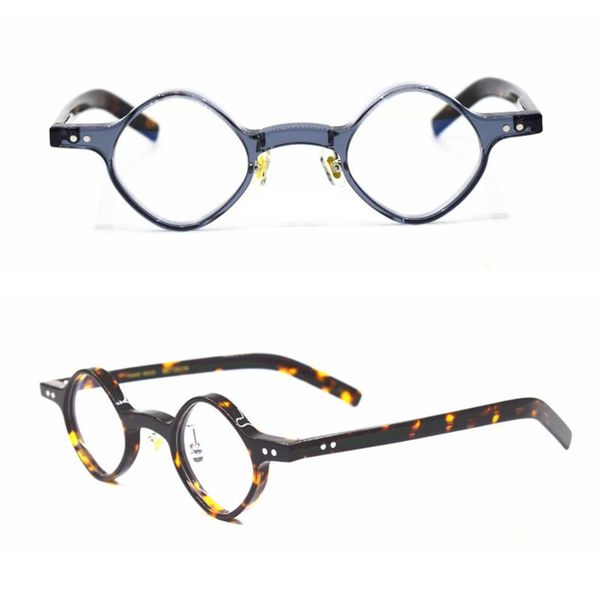 hand made small retro odd strange acetate eyeglass frames full rim glasses weird rx able quality, Black
hand made small retro odd strange acetate eyeglass frames full rim glasses weird rx able quality, Black