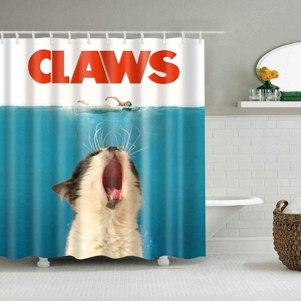Animal Cat Shower Curtain Swimming In The Sea Decor Shower Curtain Set Bathroom Decor Waterproof
Animal Cat Shower Curtain Swimming In The Sea Decor Shower Curtain Set Bathroom Decor Waterproof