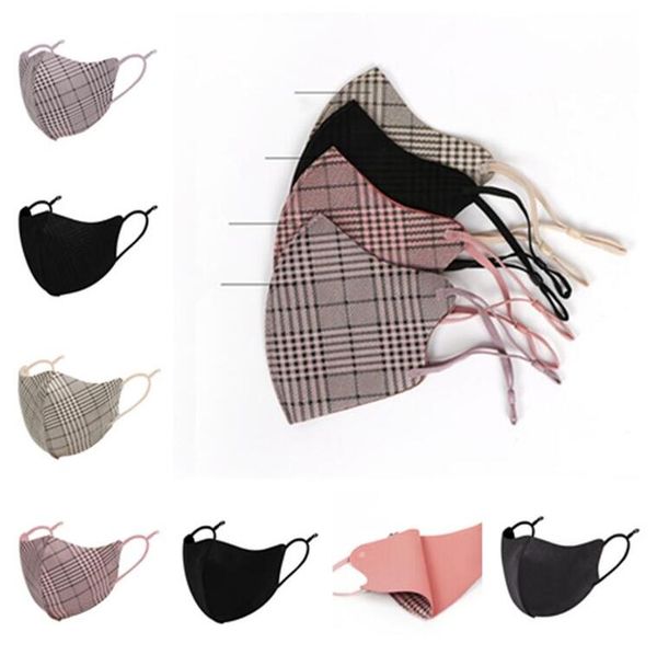 fashion face mask mens women plaid washable masks designers adjustable face masks breathable protective facemasks mouth-muffle cz92101, Black;white
fashion face mask mens women plaid washable masks designers adjustable face masks breathable protective facemasks mouth-muffle cz92101, Black;white