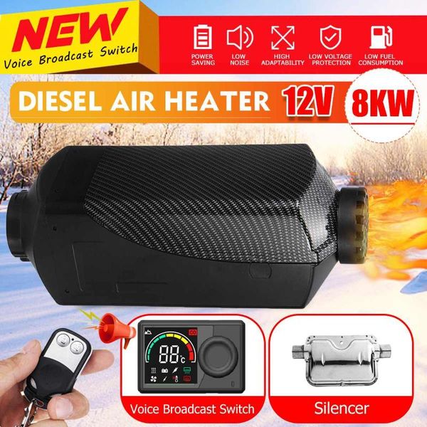 hcalory car heater 12v 8kw adjustable voice broadcast air diesels fuel heater +monitor switch for rv car truck motor boat bus
hcalory car heater 12v 8kw adjustable voice broadcast air diesels fuel heater +monitor switch for rv car truck motor boat bus