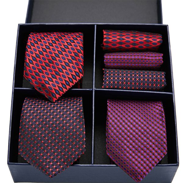luxury design red purple tie set silk tie men 7.5 cm 3type paisley gift box set men & handkerchief gl-19, Black;gray
luxury design red purple tie set silk tie men 7.5 cm 3type paisley gift box set men & handkerchief gl-19, Black;gray