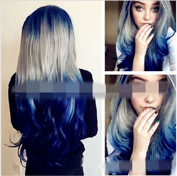 european and american wigs female chemical fiber two-color long curly hair wigs factory direct spot, Black
european and american wigs female chemical fiber two-color long curly hair wigs factory direct spot, Black