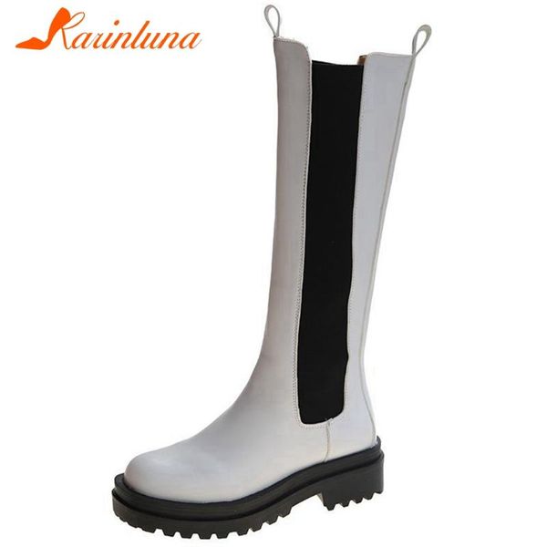 karin brand new female mid calf boots square toe chunky low heels elastic band boots women 2020 concise elegant shoes woman, Black
karin brand new female mid calf boots square toe chunky low heels elastic band boots women 2020 concise elegant shoes woman, Black