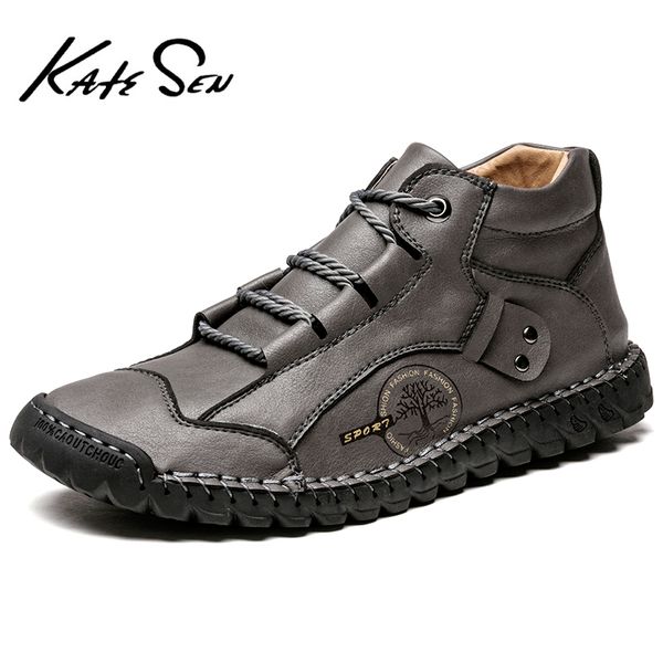 boots spring autumn handmade men's leather ankle outdoor comfortable casual shoes size 38-48, Black
boots spring autumn handmade men's leather ankle outdoor comfortable casual shoes size 38-48, Black