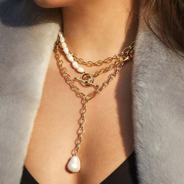 pendant necklaces gothic gold link chain pearl mixed linked circle lasso choker necklace for women statement collar wedding jewelry, Silver
pendant necklaces gothic gold link chain pearl mixed linked circle lasso choker necklace for women statement collar wedding jewelry, Silver
